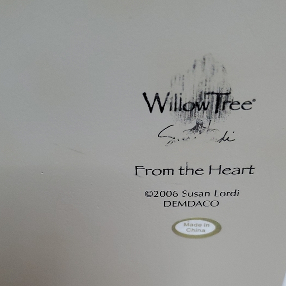 Willow Tree Gray and Red Jewelry Organizer - Picture 5 of 8